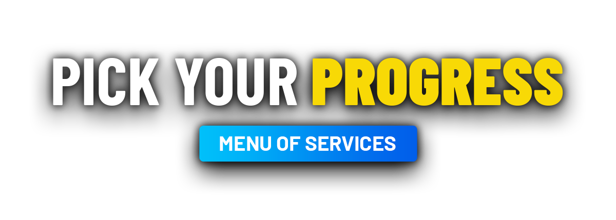 Pick your Proggress. SEO Starter Package